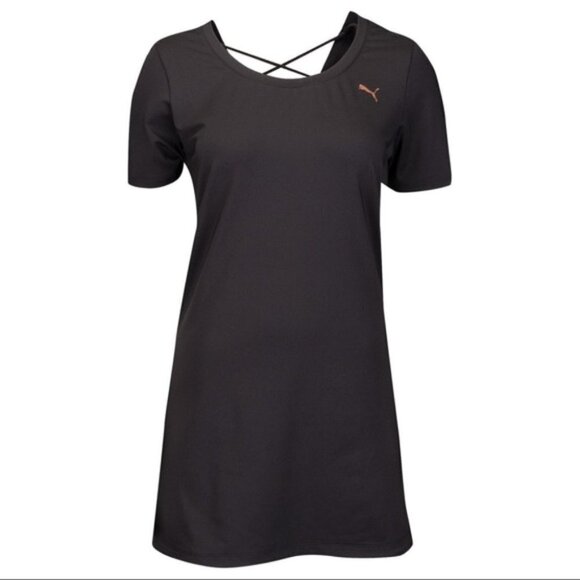 Puma Tops - Puma Back Velvet Rope Layering Tunic Shirt Workout